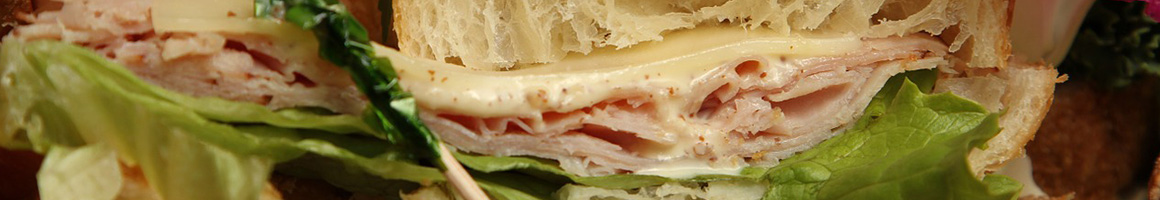 Eating Sandwich at Lenny & John's Subs restaurant in Bloomfield, NJ.